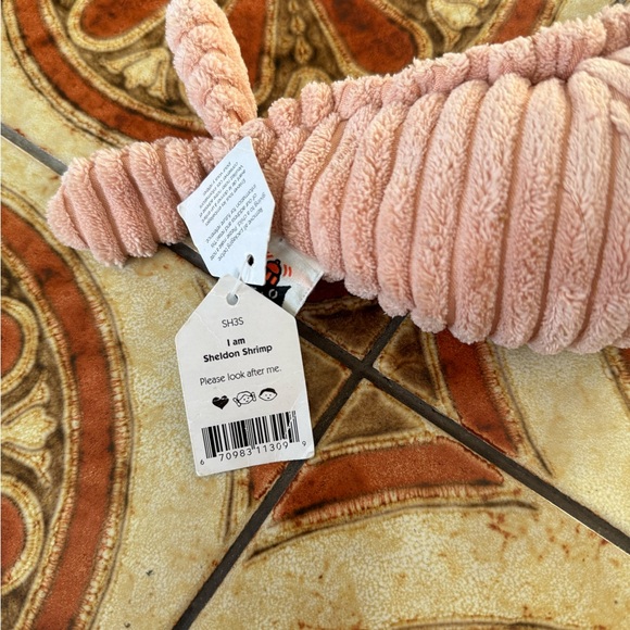 Retired Jellycat Sheldon Shrimp Stuffed Animal Plushie NWT - Picture 13 of 16